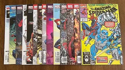 Buy Amazing Spider-Man Run Lot 14 Comics ASM 351 502 503 513 516 517 518 552-558 • 15.52£