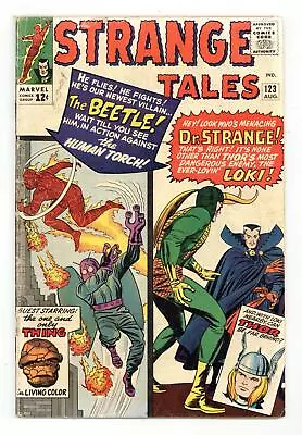 Buy Strange Tales #123 GD+ 2.5 1964 • 33.45£