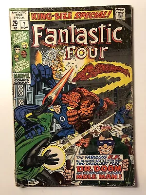 Buy Fantastic Four Annual Vol. # 7- King Size- Low/mid Grade Silver Age Marvel -1969 • 13.36£