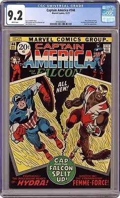 Buy Captain America #144 CGC 9.2 1971 4448366005 • 116.49£