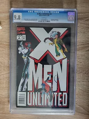 Buy X-MEN UNLIMITED #4 (3/94) NEWSSTAND - £̶2̶3̶1 -30% - CGC Grade 9.8 - WHITE Pages • 80£