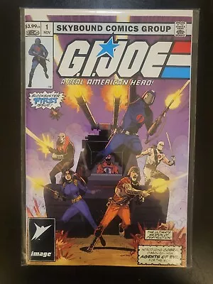 Buy G.i. Joe A Real American Hero #1 Hama Cut - Rare Olliffe Cobra Variant - Image • 5.95£