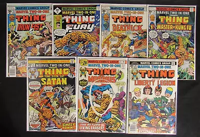 Buy Marvel Two-In-One Bronze Age Lot #14, 15, 20, 25, 26, 27, 29 FN To VF JJ908 • 23.26£