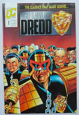 Buy The Law Of Judge Dredd #1  - Quality Comics FN 6.0 • 5.99£