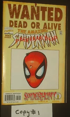 Buy Amazing Spider-Man #432 Mar 1998 Variant Copy 1 • 77.65£