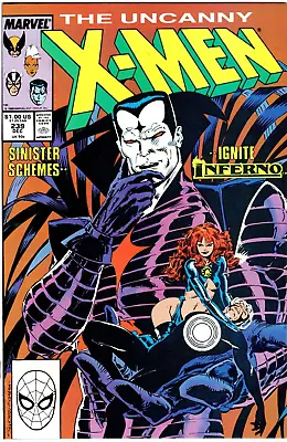 Buy UNCANNY X-MEN #239   1st Mr. SINISTER Cover!  MARC SILVESTRI Artwork!   VF (8.0) • 27.14£