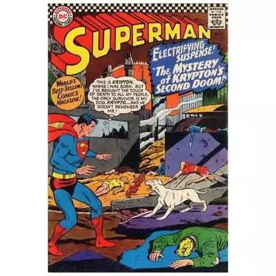 Buy Superman #189  - 1939 Series DC Comics Fine Minus Full Description Below [x: • 27.25£