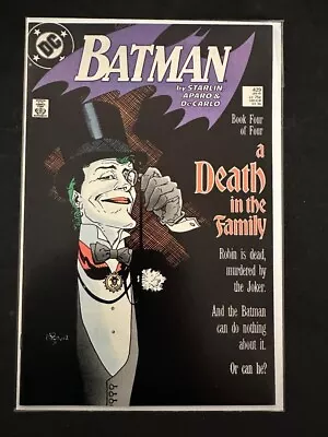 Buy Batman #429 A Death In The Family 1989 DC Comics • 15.52£