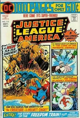 Buy Justice League Of America #113 VG 4.0 1974 Stock Image Low Grade • 7.46£