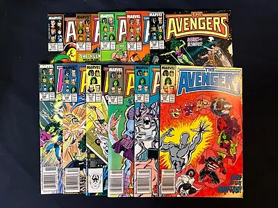 Buy Avengers #280-290,Team Vs Olympian Gods, Super Adaptoid Robot Army, 11-issue Lot • 34.95£