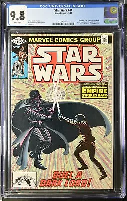 Buy Star Wars #44 - Marvel Comics 1981 CGC 9.8 Part 6 Of   The Empire Strikes Back   • 154.55£