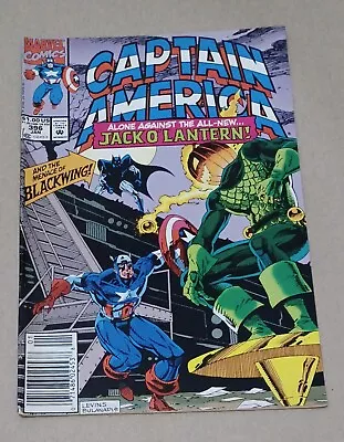 Buy Marvel Comics Captain America #396 Rare Newsstand Variant Lovely Condition • 10£