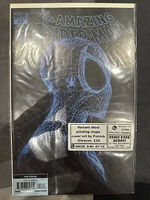 Buy The Amazing Spider-Man #55 Patrick Gleason 3rd Printing VIRGIN Variant  • 20£
