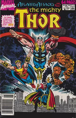 Buy Thor (1962) ANNUAL #  14 Newsstand (7.0-FVF) Atlantis Attacks Tie-In 1989 • 12.15£