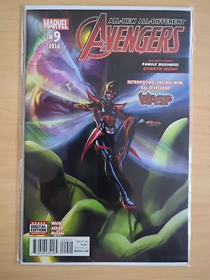 Buy All New Different Avengers # 9 1st Full Nadia Pym Wasp 2016 NM Alex Ross • 0.99£