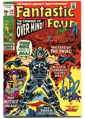 Buy Fantastic Four #113 - 1971 - Marvel - VG - Comic Book • 31.53£