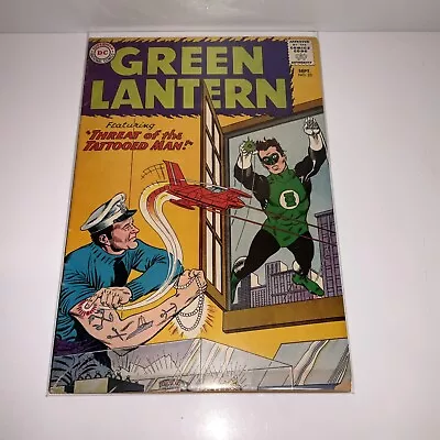 Buy (1963) Green Lantern #23: SILVER AGE! KEY! 1ST TATTOOED MAN APPEARANCE! (5.0) • 36.35£