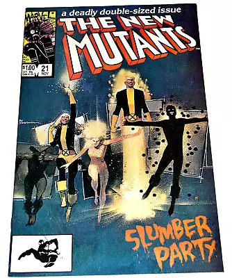 Buy NEW MUTANTS #21 - DOUBLE SIZE - KEY: MULTIPLE 1STS - Bronze Age Marvel 1984 • 3.70£