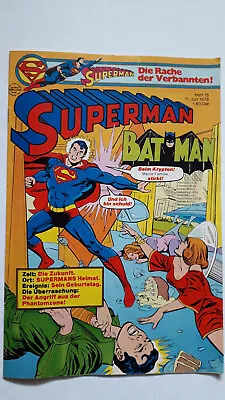 Buy Superman Batman #15 Dated July 11, 1979 - Z1-2 ORIGINAL FIRST EDITION COMIC EHAPA • 4.64£