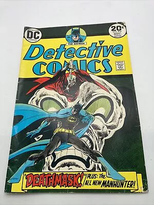 Buy Detective Comics #437 DC Comics 1973 1st App. And Origin Of All New Manhunter • 6.21£