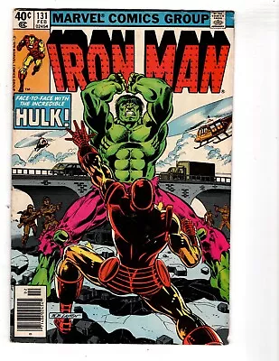Buy Iron Man #131 1980 VG/FN Hulk • 4.66£