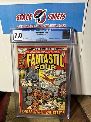 Buy Fantastic Four #119 Black Panther Klaw CGC 7.0 Graded Comic Book • 58.25£