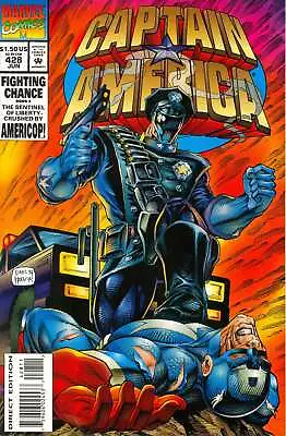 Buy Captain America (1st Series) #428 VF/NM; Marvel | Fighting Chance 4 - We Combine • 2.91£