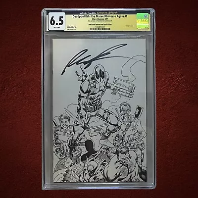 Buy Rob Liefeld Signed CGC 6.5 JSA Autographed DEADPOOL Kills  Marvel Universe #1 • 46.60£