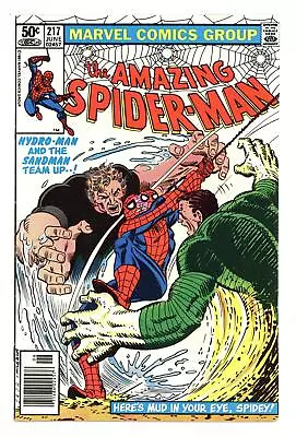 Buy Amazing Spider-Man #217N Newsstand Variant VF- 7.5 1981 • 14£