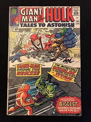 Buy Tales To Astonish 63 4.0 Marvel 1964 Hulk Giant Man 1st Full App Leader Uw • 77.65£