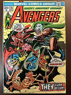 Buy Avengers #115 FN- Avengers/Defenders War Part 1 (Marvel 1973) • 9.32£