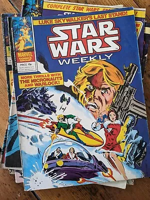 Buy A Collection Of 7 Vintage Star Wars Comics.  • 60£