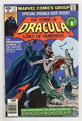 Buy Tomb Of Dracula #70N VG/FN 5.0 1979 • 32.68£