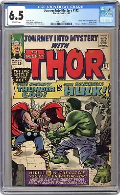 Buy Thor Journey Into Mystery #112 CGC 6.5 1965 4061128021 • 338.95£