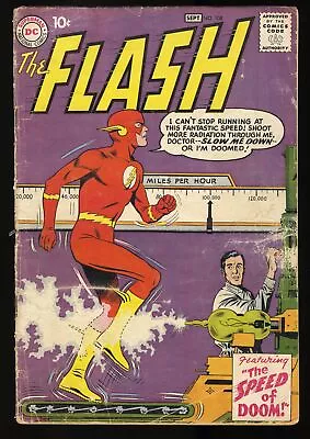 Buy Flash #108 GD+ 2.5 Gorilla Grodd! The Speed Of Doom! DC Comics 1959 • 58.25£