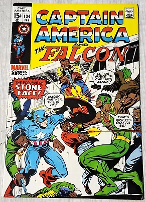 Buy Captain America & Falcon #134 - 1st Falcon In Series Title - Fine • 9.94£
