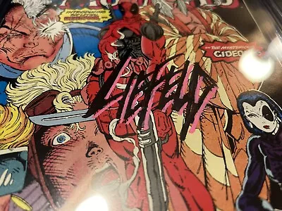 Buy New Mutants 98 CGC SS 1st Deadpool Rob Liefeld Chiseled Signature • 757.19£