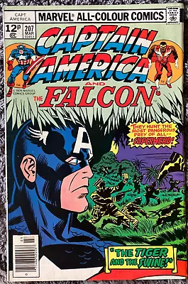 Buy Captain America & The Falcon #207 Vf- (7.5) Marvel Comics 1977 - Free Uk Postage • 9.50£