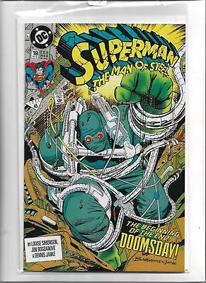 Buy Superman: The Man Of Steel #18 1992 Near Mint 9.4 5212 Doomsday • 9.06£