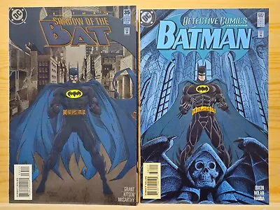 Buy Batman: Shadow Of The Bat #35, Detective Comics #682, Troika: 2 & 3, Embossed • 4.66£