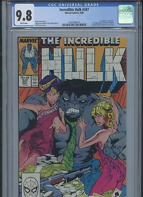 Buy Incredible Hulk #347 1988 CGC 9.8 • 100.96£