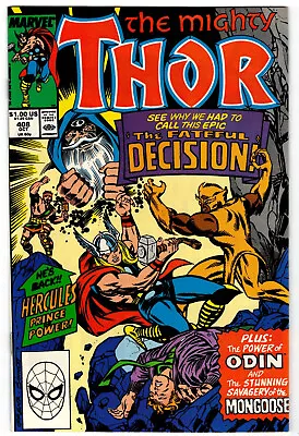 Buy THOR # 408 - Marvel 1989 (vf-)  1st App. Thunderstrike • 5.44£