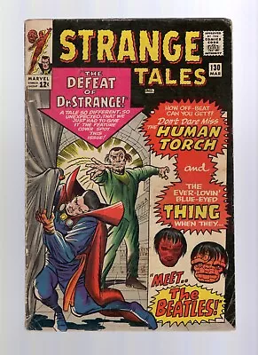 Buy Strange Tales #130 - Beatles Cameo Appearance - Lower Grade • 23.29£