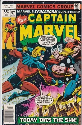 Buy 42210: Marvel Comics CAPTAIN MARVEL #57 VF Grade • 15.11£