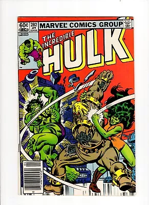 Buy INCREDIBLE HULK #282 (1983): Key- She-Hulk & Hulk Team-Up: High Grade! • 37.28£