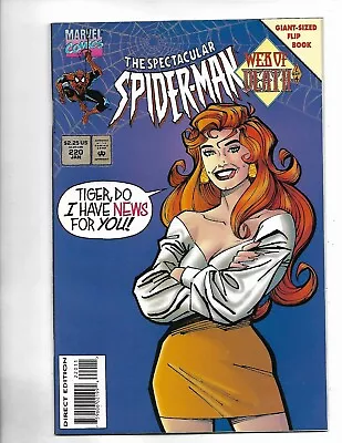 Buy Spectacular Spider-Man #220, 1995, 9.6-9.8, NM ++,MJ Pregnancy, Stan Lee, Modern • 9.32£