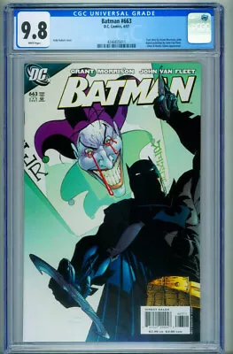 Buy Batman #663  2007 - DC -CGC 9.8 - Comic Book • 85.82£