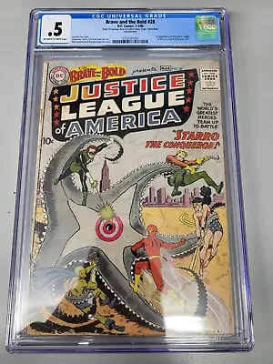 1st JLA Brave and the Bold #28 DC Loot Crate Full Reprint CGC 9.8 NO  BARCODE!!!