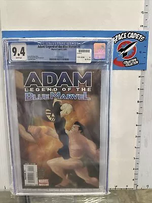Buy Adam Legend Of The Blue Marvel #4 2009 Doe Grevioux CGC 9.4 Graded Comic Book • 136.15£