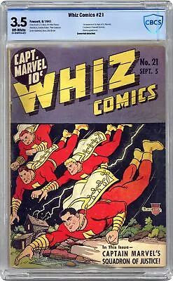 Buy Whiz Comics #21 CBCS 3.5 1941 18-3C0FFC4-027 • 458.20£